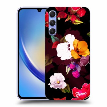 Picasee ULTIMATE CASE pentru Samsung Galaxy A34 5G A346B - Flowers and Berries