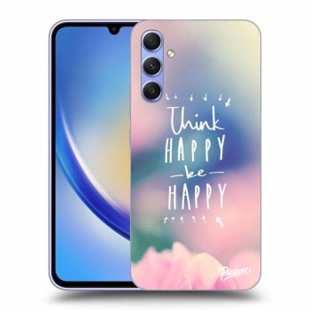 Husă pentru Samsung Galaxy A34 5G A346B - Think happy be happy