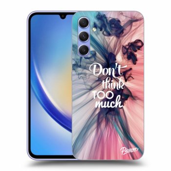 Picasee ULTIMATE CASE pentru Samsung Galaxy A34 5G A346B - Don't think TOO much