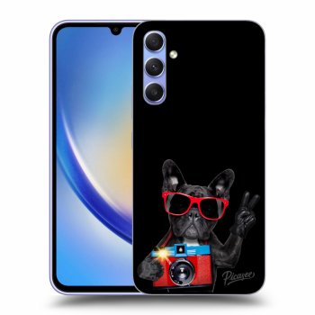 Husă pentru Samsung Galaxy A34 5G A346B - French Bulldog