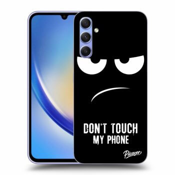 Picasee ULTIMATE CASE pentru Samsung Galaxy A34 5G A346B - Don't Touch My Phone