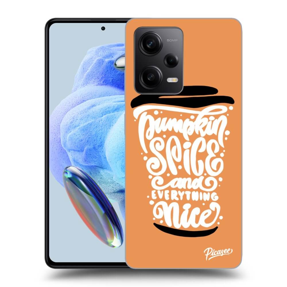Picasee ULTIMATE CASE pentru Xiaomi Redmi Note 12 5G - Pumpkin coffee