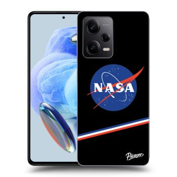 Picasee husă neagră din silicon pentru Xiaomi Redmi Note 12 5G - NASA Original