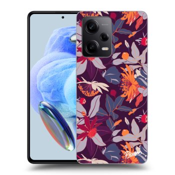 Husă pentru Xiaomi Redmi Note 12 5G - Purple Leaf