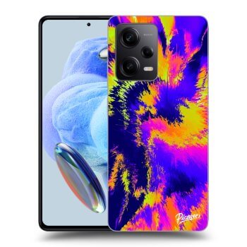 Picasee husă transparentă din silicon pentru Xiaomi Redmi Note 12 5G - Burn