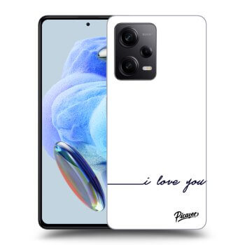 Husă pentru Xiaomi Redmi Note 12 5G - I love you