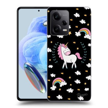 Picasee ULTIMATE CASE pentru Xiaomi Redmi Note 12 5G - Unicorn star heaven