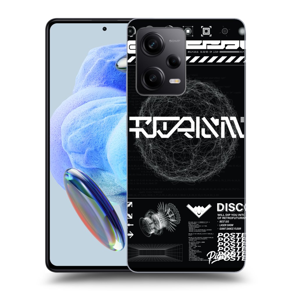 Picasee ULTIMATE CASE pentru Xiaomi Redmi Note 12 Pro 5G - BLACK DISCO