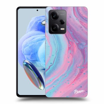 Husă pentru Xiaomi Redmi Note 12 Pro 5G - Pink liquid