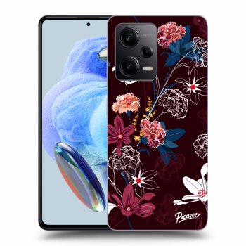 Picasee husă transparentă din silicon pentru Xiaomi Redmi Note 12 Pro+ 5G - Dark Meadow