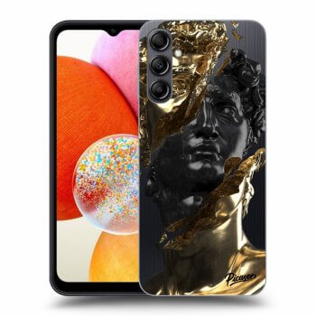 Husă pentru Samsung Galaxy A14 4G A145R - Gold - Black