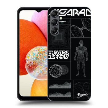 Picasee husă neagră din silicon pentru Samsung Galaxy A14 4G A145R - BLACK BODY