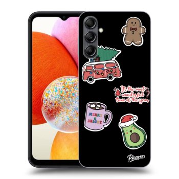 Picasee ULTIMATE CASE pentru Samsung Galaxy A14 4G A145R - Christmas Stickers