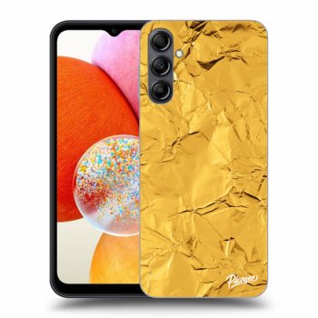 Picasee husă neagră din silicon pentru Samsung Galaxy A14 4G A145R - Gold