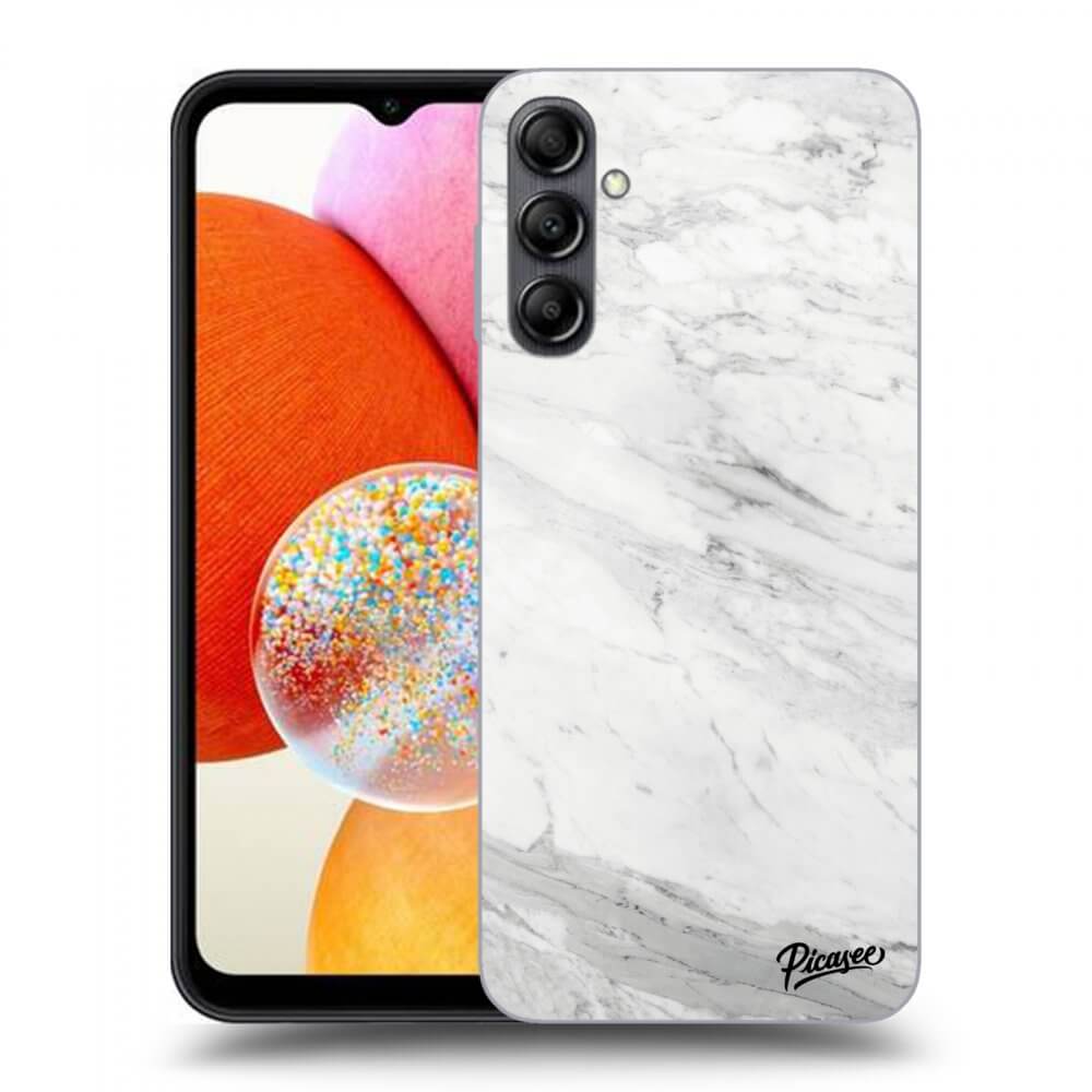 Picasee ULTIMATE CASE pentru Samsung Galaxy A14 4G A145R - White marble