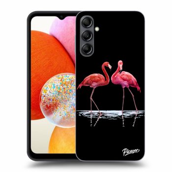 Husă pentru Samsung Galaxy A14 5G A146P - Flamingos couple
