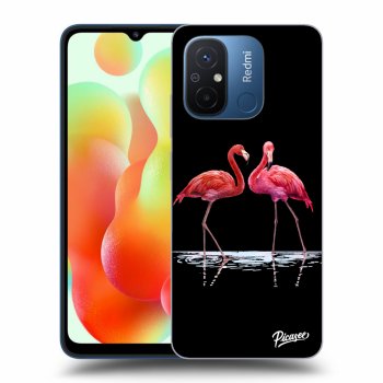 Husă pentru Xiaomi Redmi 12C - Flamingos couple