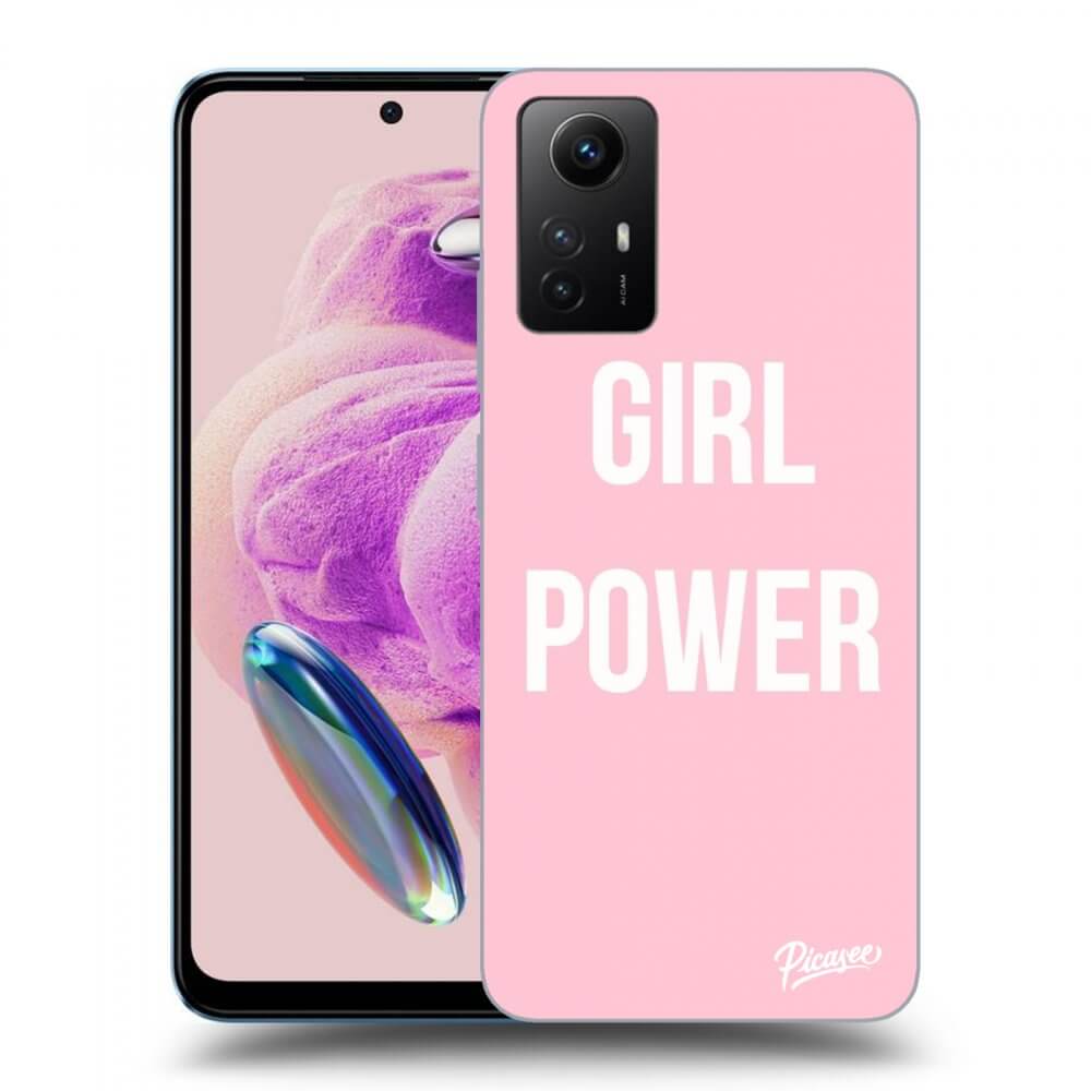 Picasee husă neagră din silicon pentru Xiaomi Redmi Note 12S - Girl power