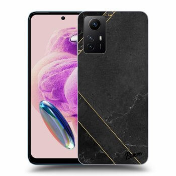 Husă pentru Xiaomi Redmi Note 12S - Black tile