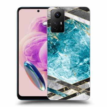 Husă pentru Xiaomi Redmi Note 12S - Blue geometry