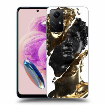 Husă pentru Xiaomi Redmi Note 12S - Gold - Black