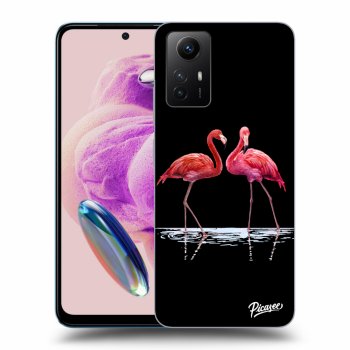 Picasee ULTIMATE CASE pentru Xiaomi Redmi Note 12S - Flamingos couple