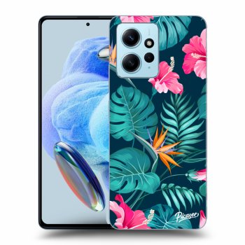 Husă pentru Xiaomi Redmi Note 12 4G - Pink Monstera