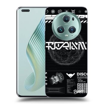 Picasee husă neagră din silicon pentru Honor Magic5 Pro - BLACK DISCO