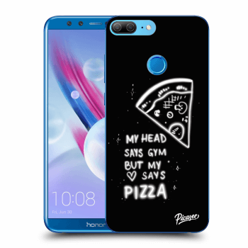 Picasee husă transparentă din silicon pentru Honor 9 Lite - Pizza