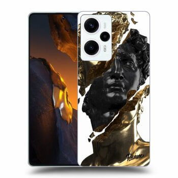 Husă pentru Xiaomi Poco F5 - Gold - Black