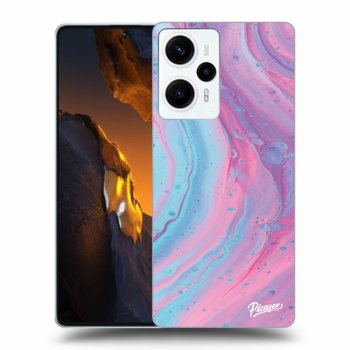 Husă pentru Xiaomi Poco F5 - Pink liquid