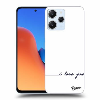 Picasee ULTIMATE CASE pentru Xiaomi Redmi 12 4G - I love you
