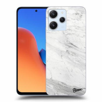 Picasee ULTIMATE CASE pentru Xiaomi Redmi 12 4G - White marble