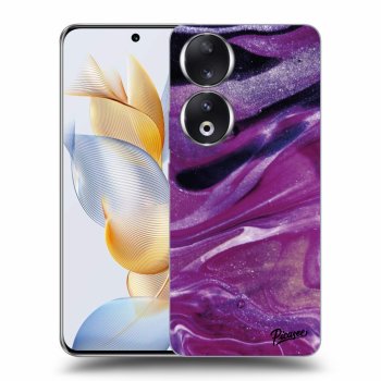 Husă pentru Honor 90 5G - Purple glitter