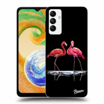 Husă pentru Samsung Galaxy A04s A047F - Flamingos couple