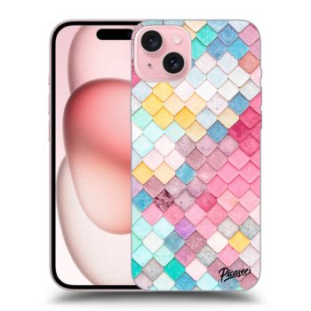 Husă pentru Apple iPhone 15 - Colorful roof