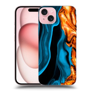 Husă pentru Apple iPhone 15 - Gold blue