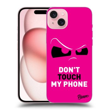 Husă pentru Apple iPhone 15 - Cloudy Eye - Pink