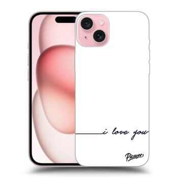 Picasee ULTIMATE CASE MagSafe pentru Apple iPhone 15 - I love you