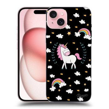 Husă pentru Apple iPhone 15 - Unicorn star heaven