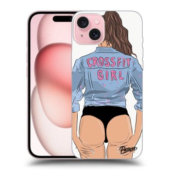 Husă pentru Apple iPhone 15 - Crossfit girl - nickynellow