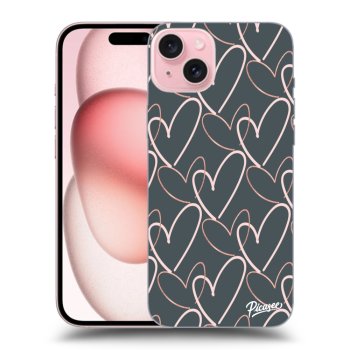 Picasee ULTIMATE CASE MagSafe pentru Apple iPhone 15 - Lots of love
