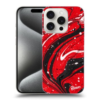Husă pentru Apple iPhone 15 Pro - Red black