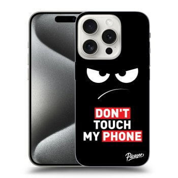 Husă pentru Apple iPhone 15 Pro - Angry Eyes - Transparent