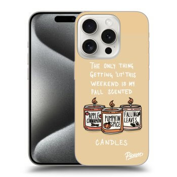 Husă pentru Apple iPhone 15 Pro - Candles