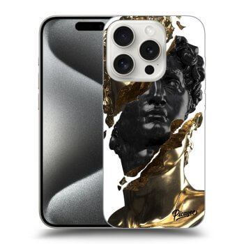 Husă pentru Apple iPhone 15 Pro - Gold - Black