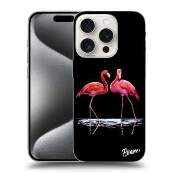 Husă pentru Apple iPhone 15 Pro - Flamingos couple