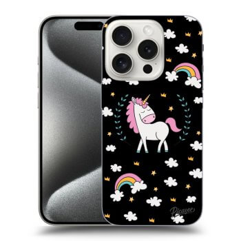Husă pentru Apple iPhone 15 Pro - Unicorn star heaven