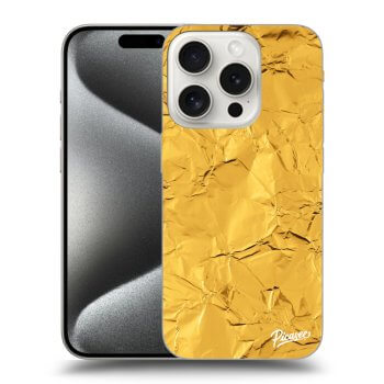 Picasee ULTIMATE CASE MagSafe pentru Apple iPhone 15 Pro - Gold
