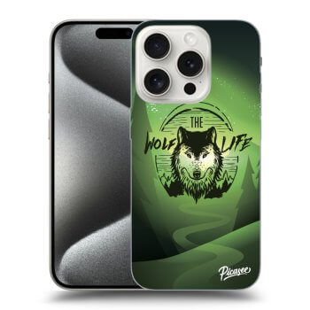 Picasee ULTIMATE CASE MagSafe pentru Apple iPhone 15 Pro - Wolf life